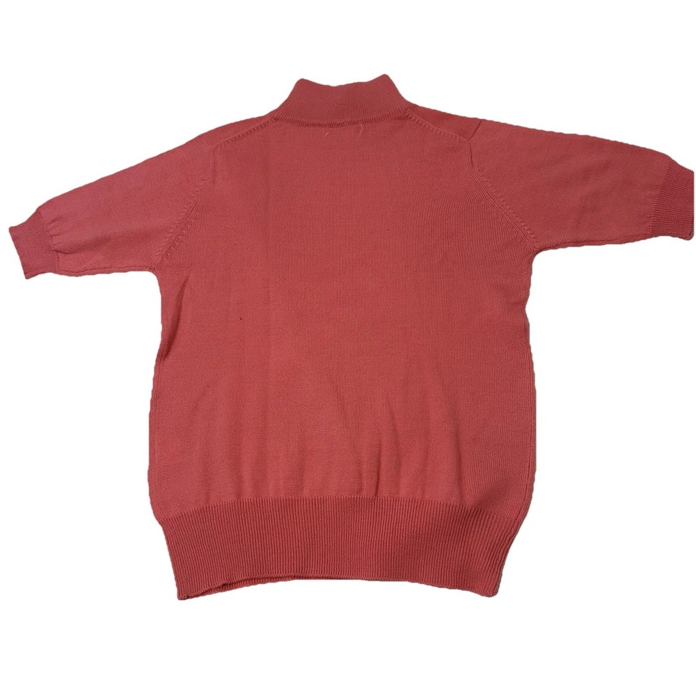 Day + Day co, Ltd Tokyo Women Pink 2 Pc  Sweater Set Short Sleeve+ Cardi (flaws)